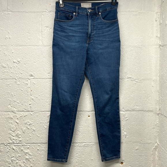 EVERLANE The Authentic Stretch High-Rise Skinny Jeans Size 28 - Picture 1 of 6